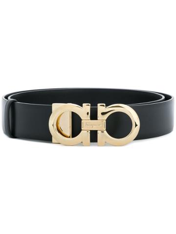 Salvatore Ferragamo Gancio Mediterraneo Belt - Black