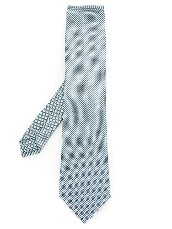 Etro Micro Diamond Patterned Tie