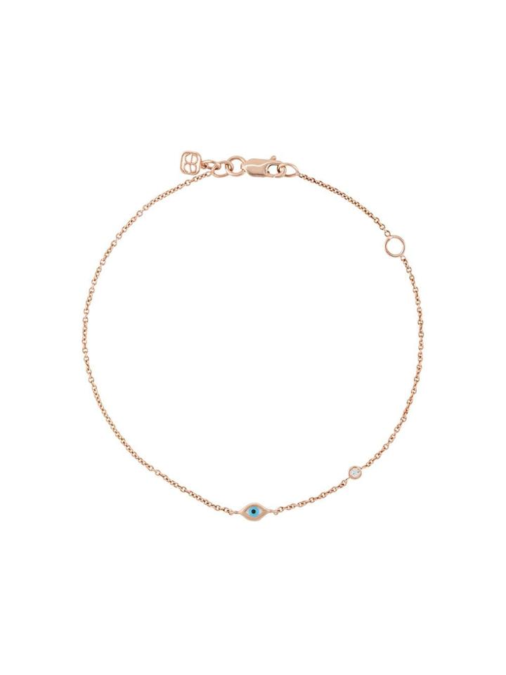 Sydney Evan Eye Charm Bracelet - Gold