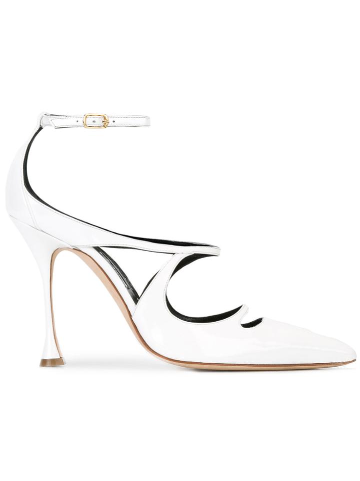 Manolo Blahnik Scipios - White