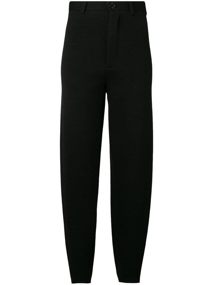 Balenciaga Knitted Track Pants - Black