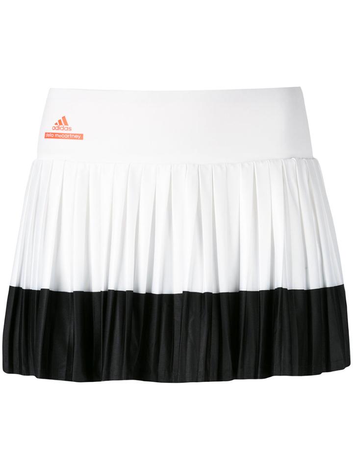Adidas By Stella Mccartney Barricade Tennis Skirt, Women's, Size: Small, White, Polyester/spandex/elastane