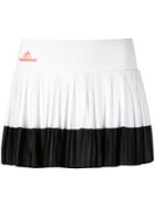 Adidas By Stella Mccartney Barricade Tennis Skirt, Women's, Size: Small, White, Polyester/spandex/elastane