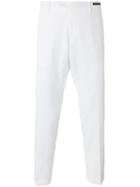 Pt01 Straight-leg Chinos, Men's, Size: 52, White, Cotton/polyamide