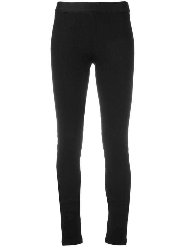 Ann Demeulemeester Long Leggings - Black