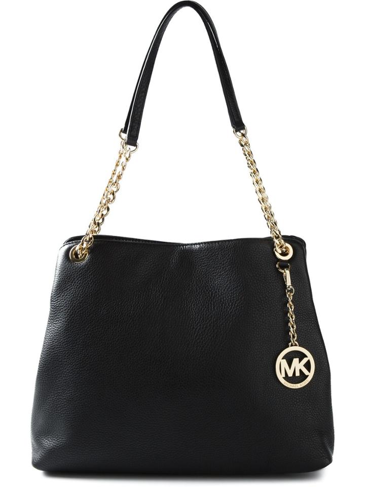 Michael Michael Kors 'jet Set' Large Tote Bag - Black
