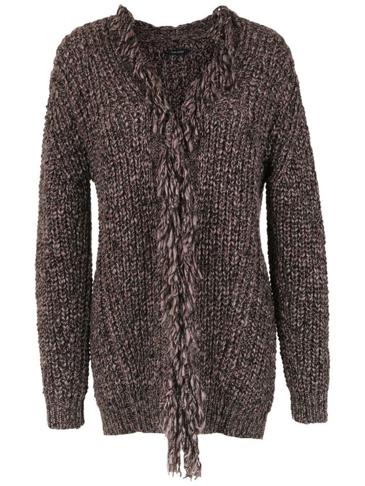 Tufi Duek Knitted Cardigan - Grey
