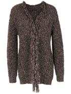 Tufi Duek Knitted Cardigan - Grey
