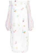 Silvia Tcherassi Sorano Off Shoulder Maxi Dress - Multicolour