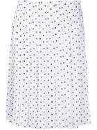 Theory 'lewdill' Dotted Skirt