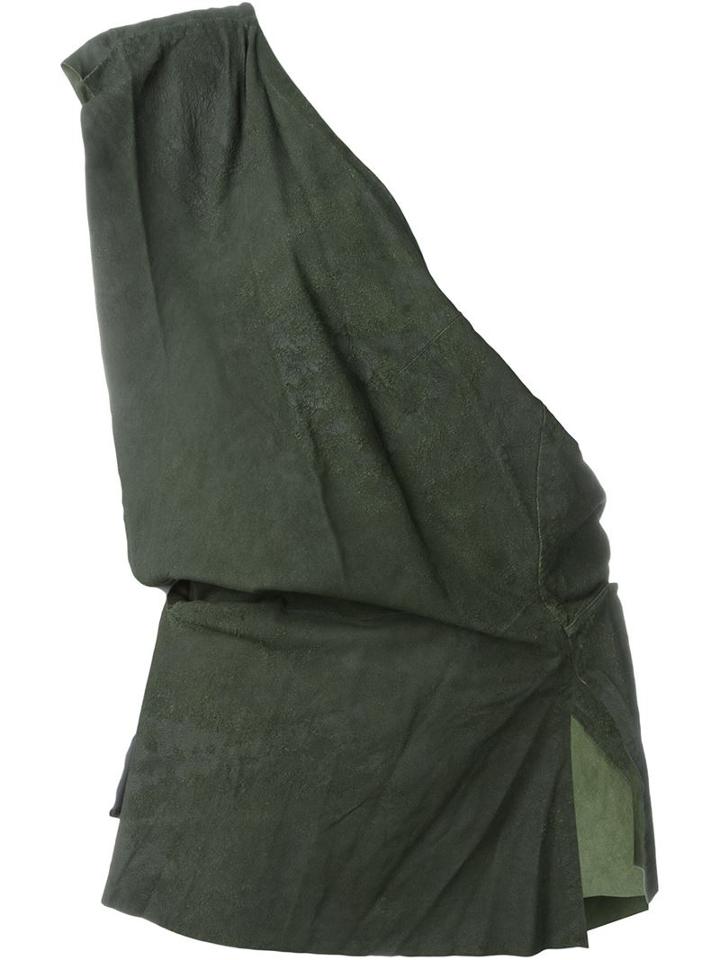 Rick Owens One Shoulder Top