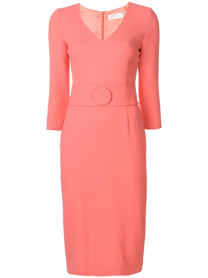 Goat Fox Dress - Pink & Purple