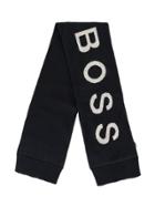 Boss Kids Branded Scarf - Blue