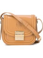 Lanvin Nomad Crossbody Bag, Women's, Nude/neutrals, Bos Taurus/calf Leather