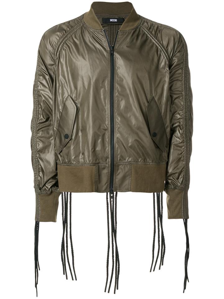 Ktz Corded Bomber Jacket - Green