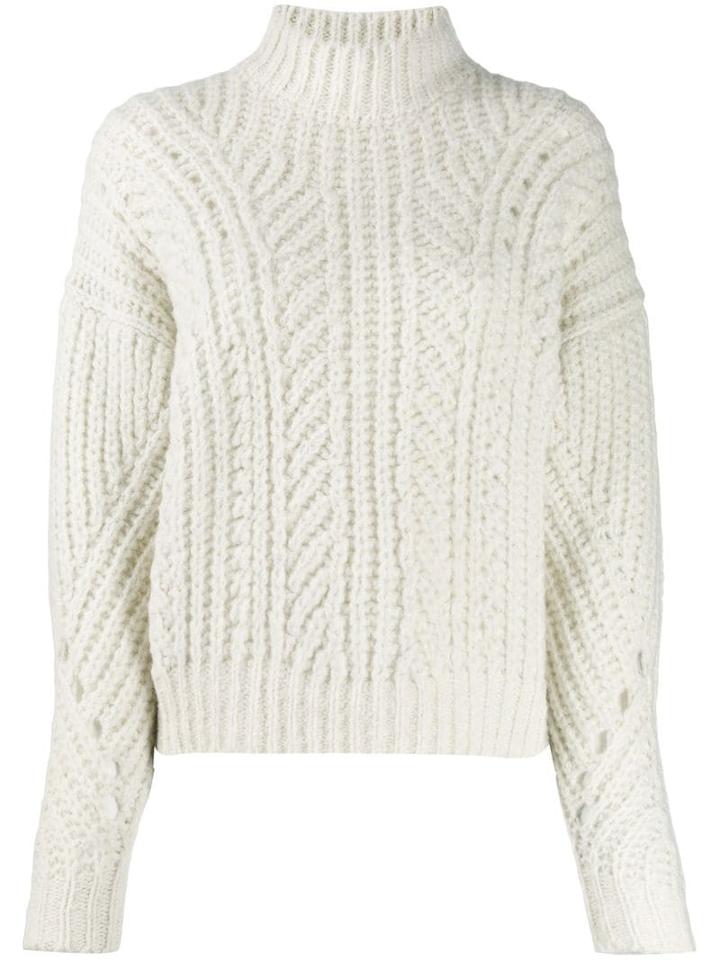 Iro Cable Knit Jumper - White