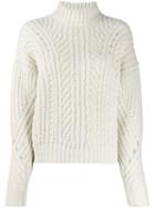 Iro Cable Knit Jumper - White