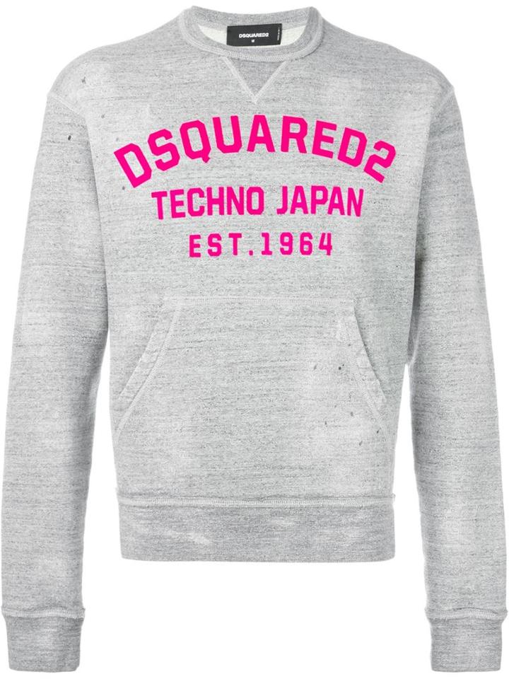 Dsquared2 Logo Applique Sweatshirt