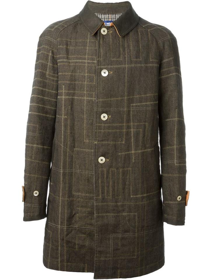 Junya Watanabe Comme Des Garçons Man Stitching Details Coat
