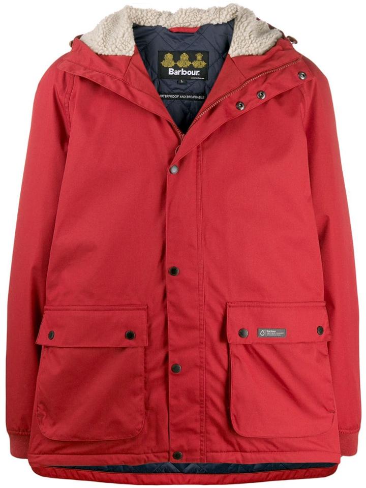 Barbour Northway Zip-front Jacket - Orange
