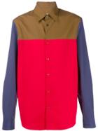 Marni Colour-block Shirt - Red