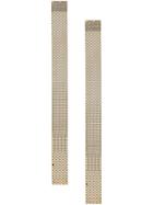 Krizia Long Chain Earrings - Gold