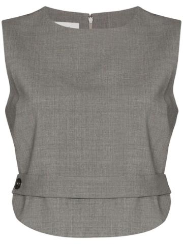 Coperni Cut-out Vest - Grey