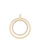 Asherali Knopfer Gold And Diamond Giulia Double Hoop Earring -