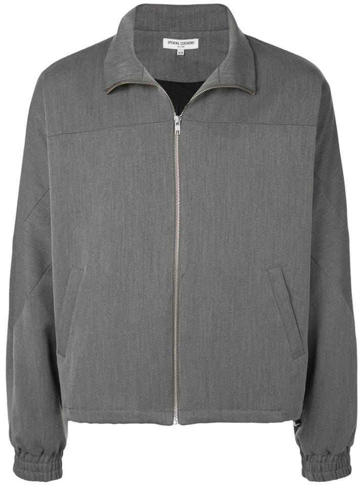 Opening Ceremony Zip Up Active Jacket - Grey