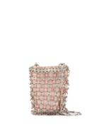 Paco Rabanne Puzzle Link Clutch - Pink