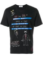 Faith Connexion Bleached Effect T-shirt - Blue
