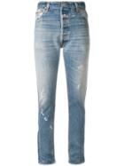 Re/done Distressed Jeans - Blue