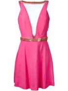 Philipp Plein 'soiree' Dress - Pink & Purple