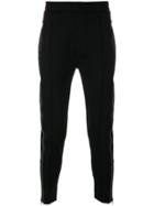 Neil Barrett Contrasting Side Panel Skinny Trousers - Black