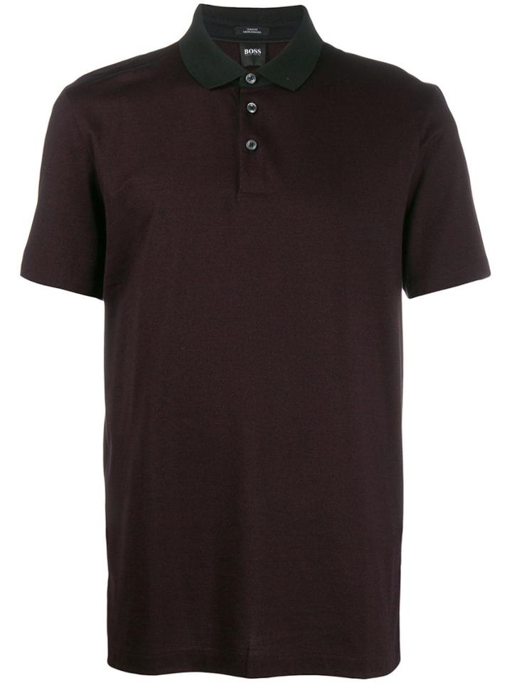 Boss Hugo Boss Short Sleeve Polo Shirt - Red