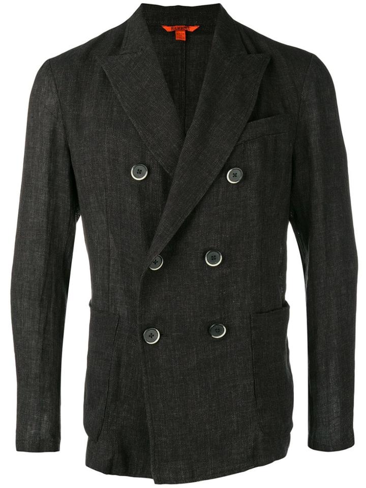 Barena Double-breasted Jacket - Black
