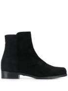 Stuart Weitzman Easyon Ankle Boots - Black