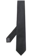 Lanvin Woven Tie - Black