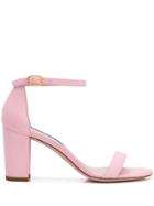 Stuart Weitzman Ankle Strap Sandals - Pink