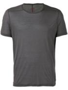 Rick Owens Drkshdw - Semi-sheer T-shirt - Men - Viscose - S, Grey, Viscose
