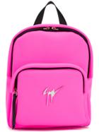 Giuseppe Zanotti Design Cecil Signature Backpack - Pink & Purple