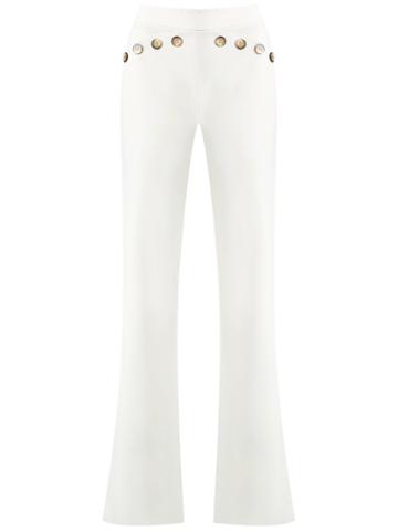 Talie Nk Straight Trousers - White