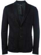 Giorgio Armani Single Breasted Blazer, Men's, Size: 48, Blue, Polyester/polyamide/viscose