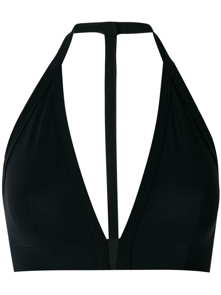 Rick Owens Reggiseno Bikini Top - Black