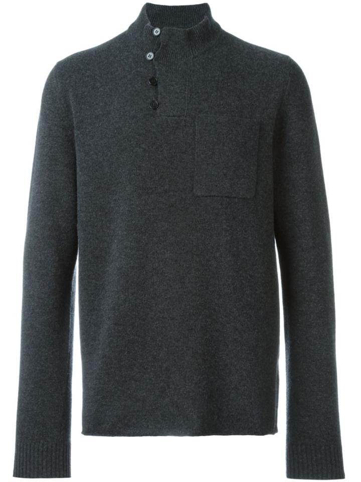 Maison Margiela Buttoned Neck Jumper