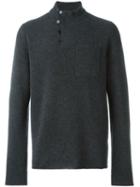 Maison Margiela Buttoned Neck Jumper