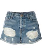 J Brand 'gracie' Shorts, Women's, Size: 27, Blue, Cotton