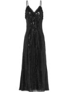 Miu Miu Sequinned Dress - Black
