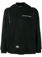Ktz Multi-zip Hoodie, Men's, Size: Medium, Black, Cotton