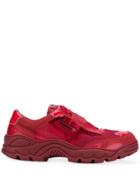 Rombaut Contrast Panel Sneakers - Red